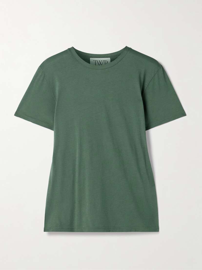 TWP His Supima Cotton-jersey T-shirt