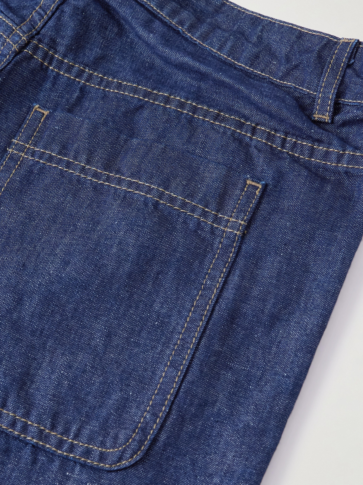 Twp Easy Boy Mid-rise Straight-leg Jeans In Blue