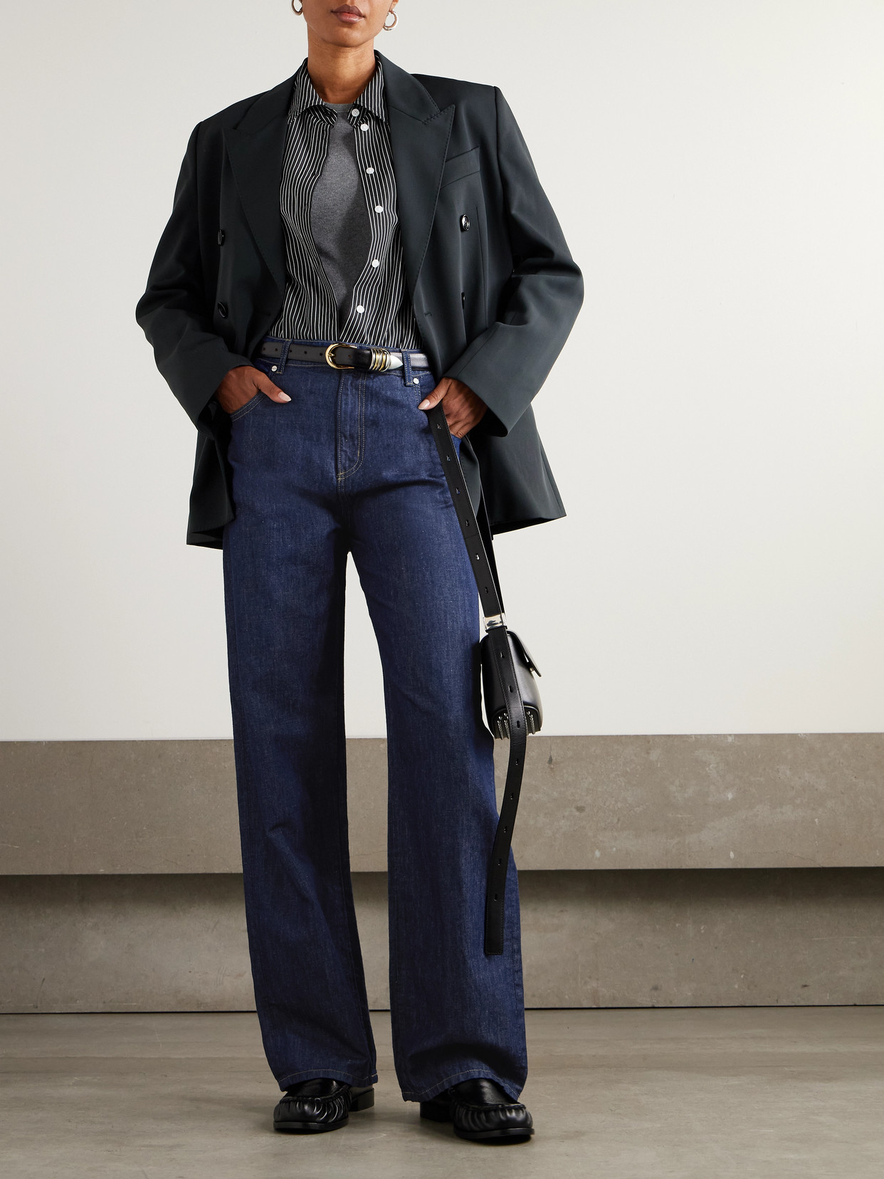 Twp Easy Boy Mid-rise Straight-leg Jeans In Blue