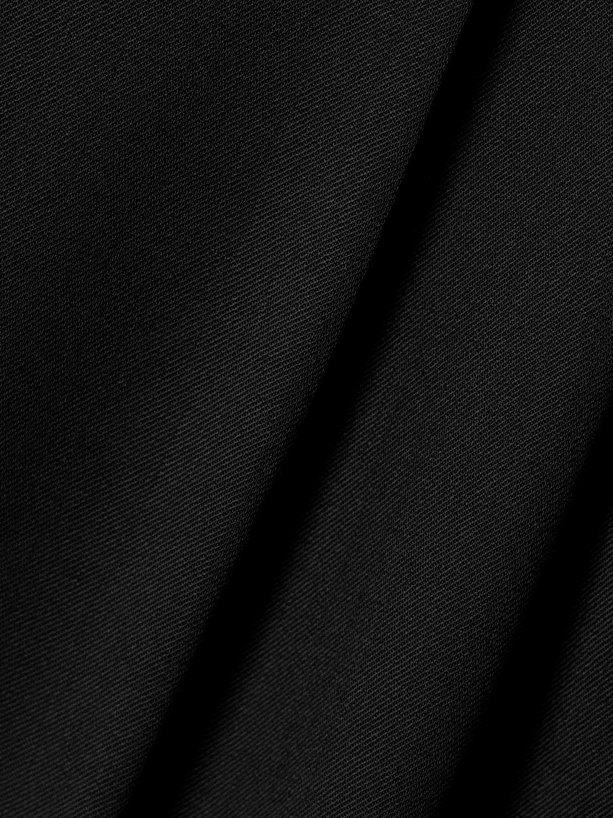 Twp Sulli Satin-trimmed Pleated Wool-blend Twill Wide-leg Pants In Black