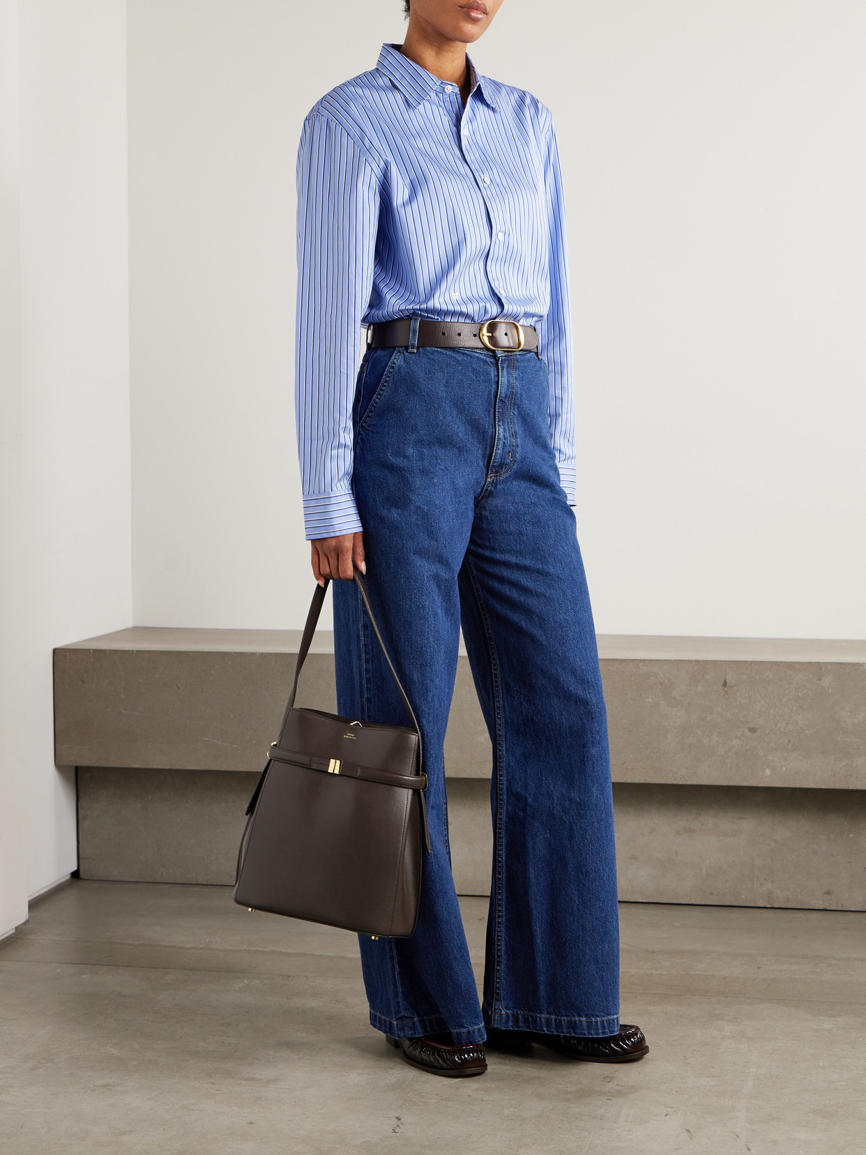 High-Rise Wide- Leg