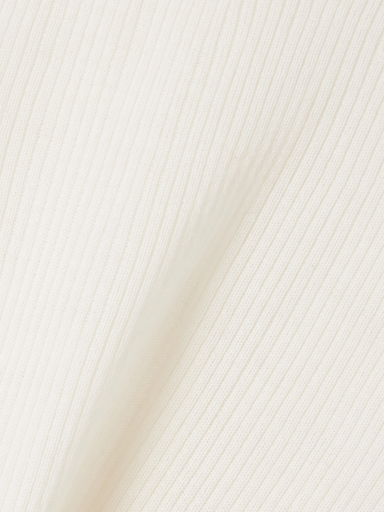 Twp Ribbed Merino Wool Turtleneck Sweater In White