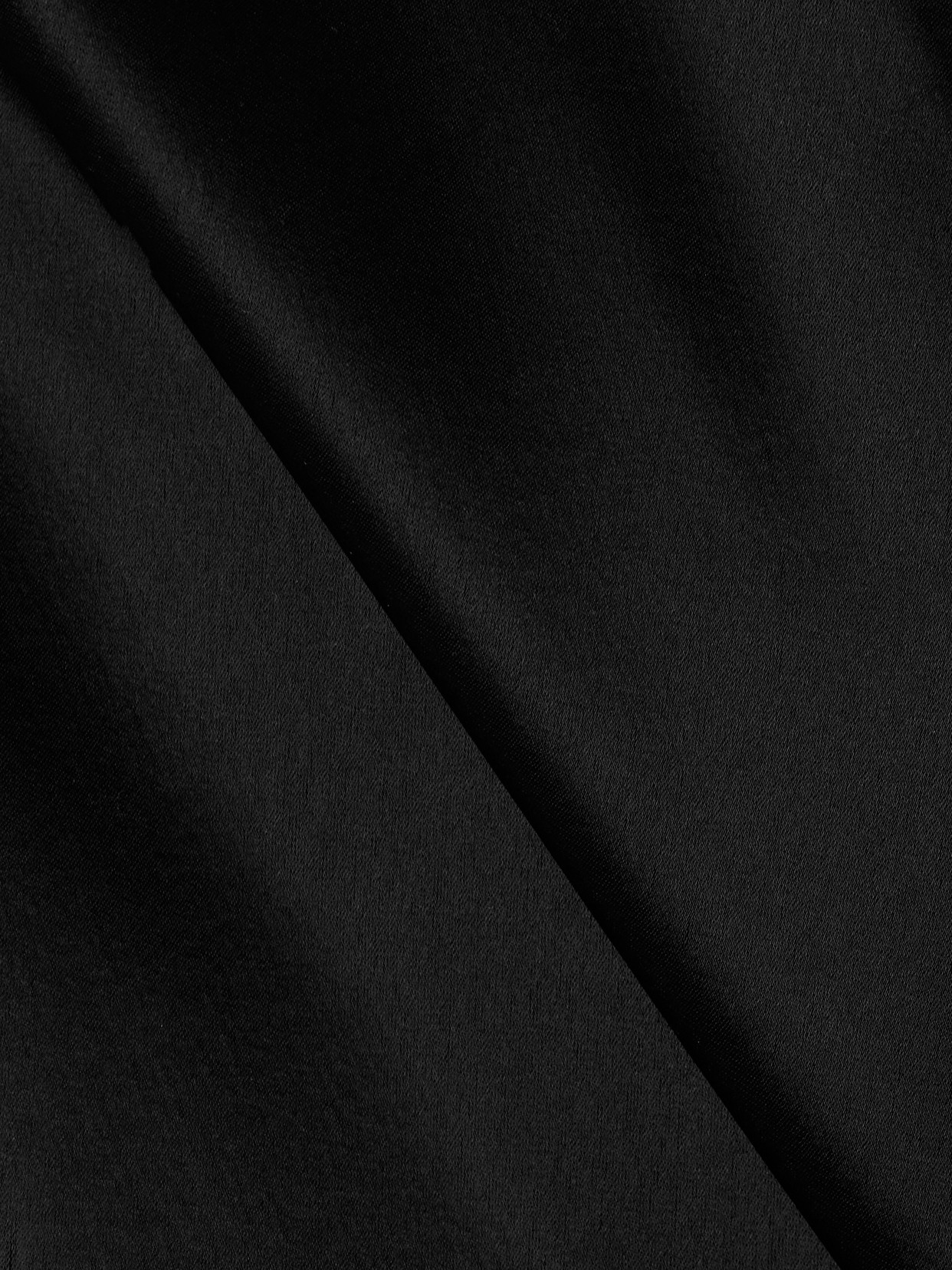 Galvan Pandora Halterneck Satin Gown In Black