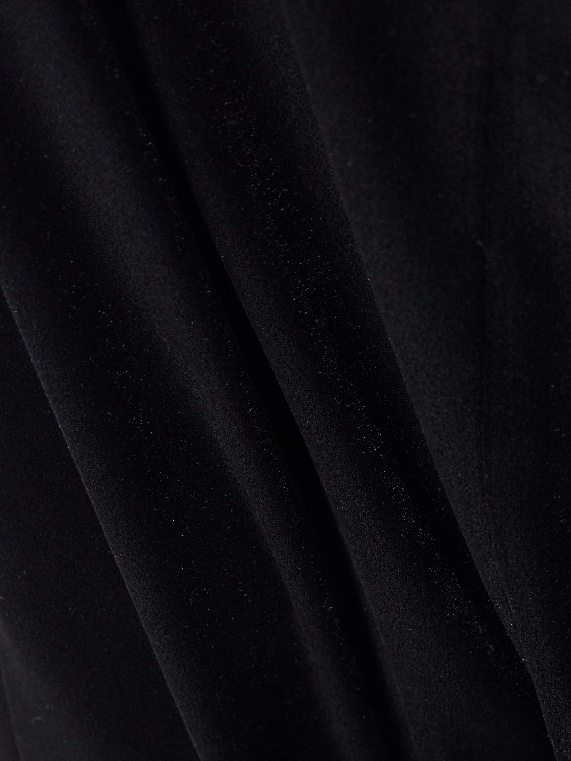 GALVAN Vesper velvet jumpsuit