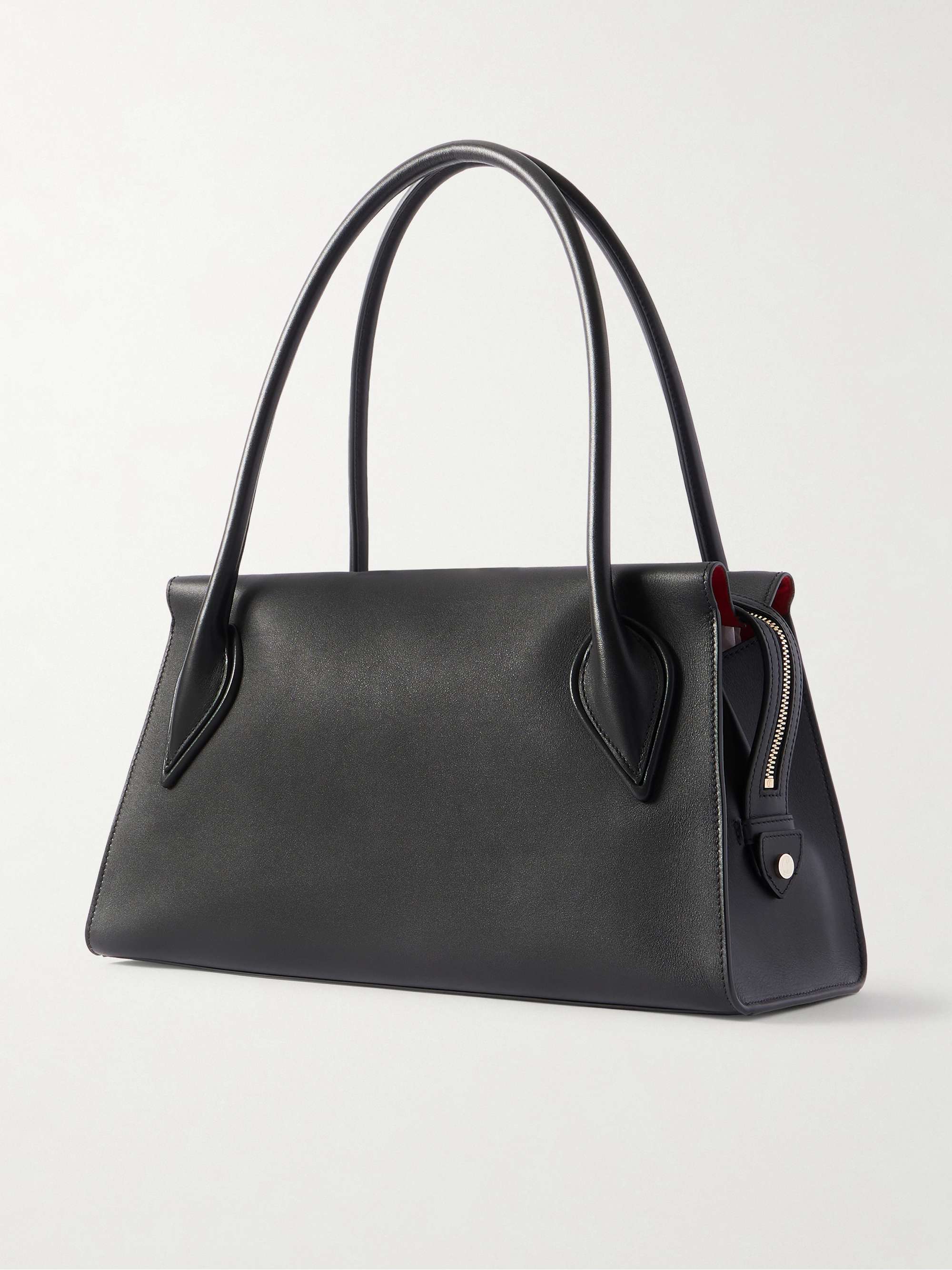 CHRISTIAN LOUBOUTIN Venus medium leather shoulder bag | NET-A-PORTER