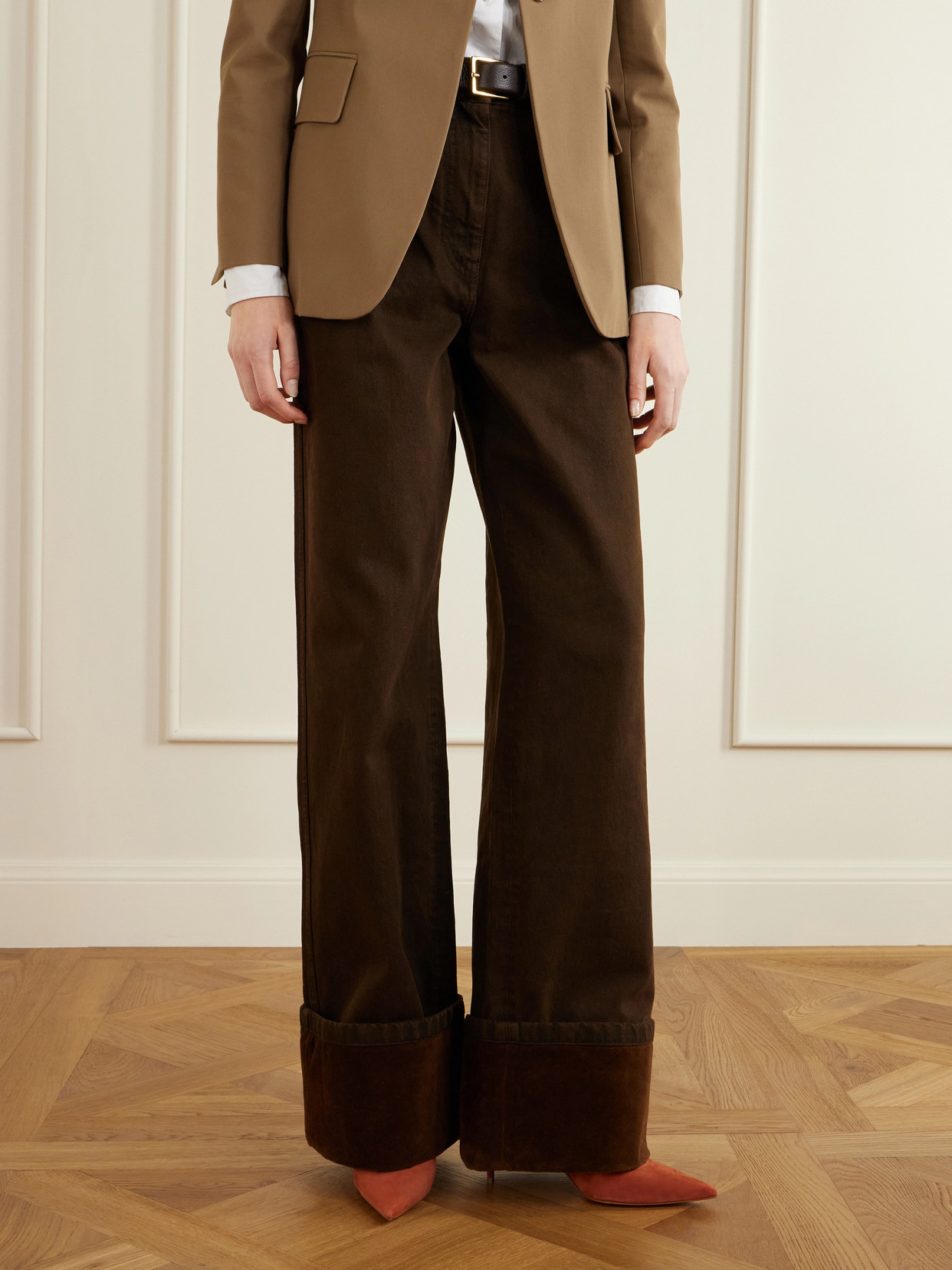 Christian Louboutin Miss Z 80 Suede Pumps In Red