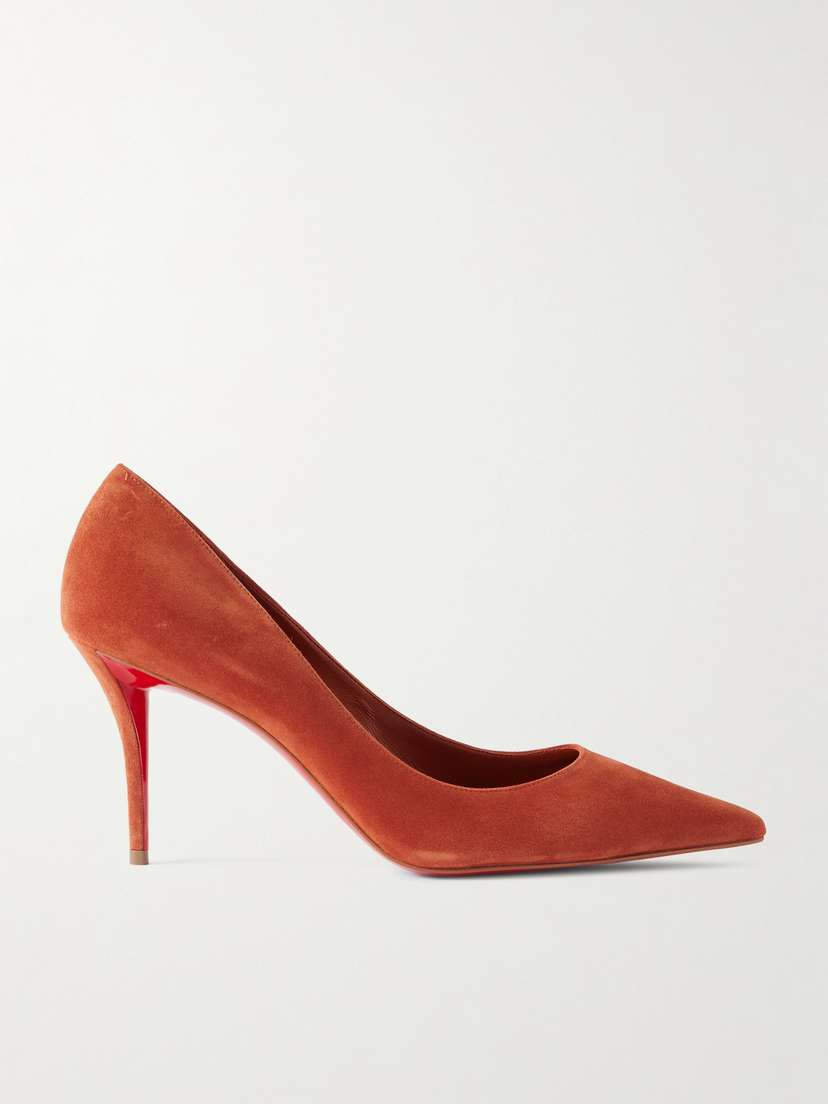 Christian Louboutin Miss Z 80 Suede Pumps