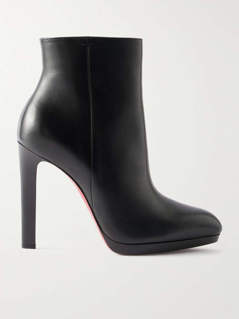 Christian Louboutin Fannylove 120 Leather Ankle Boots