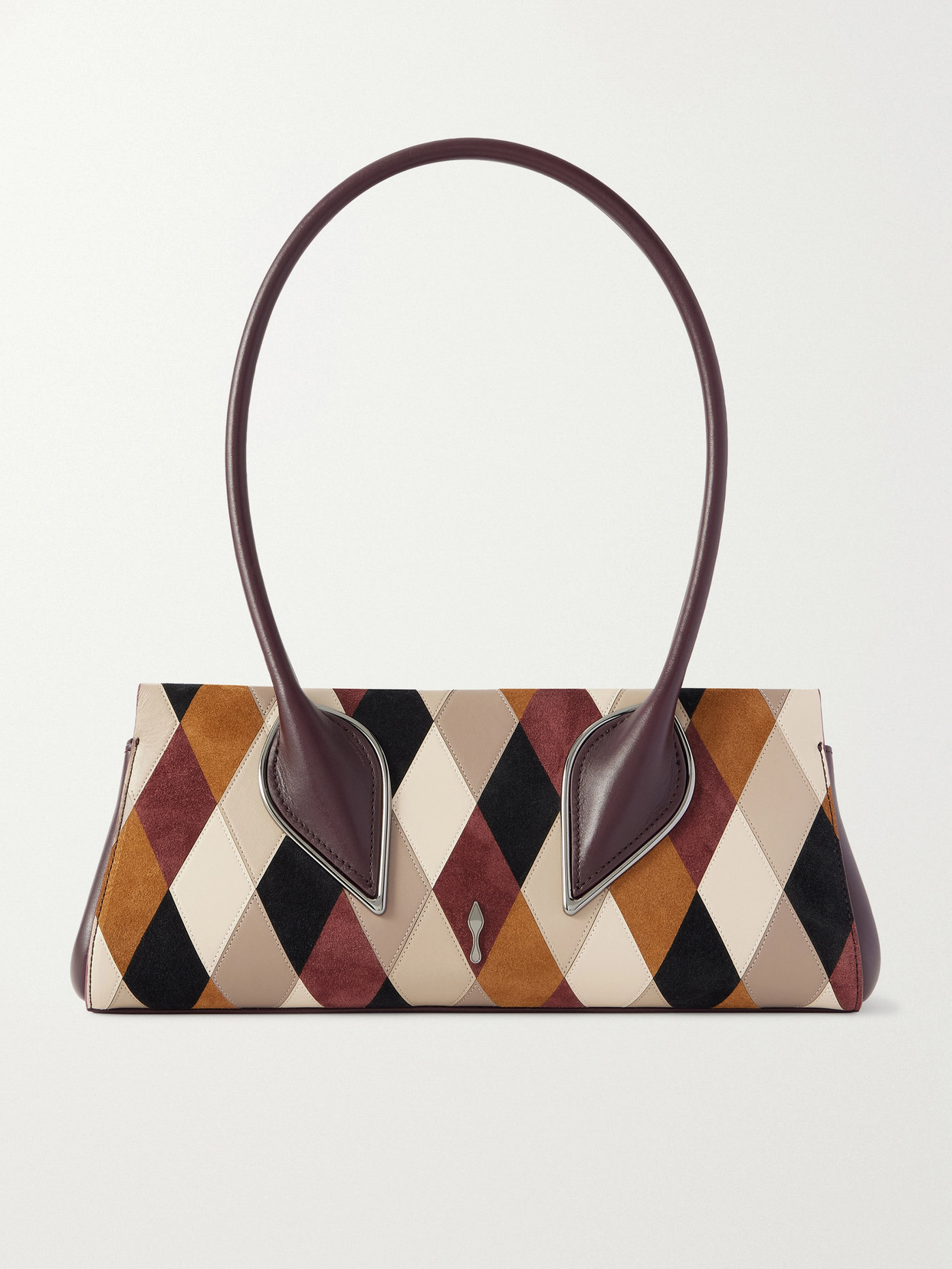 Venus Baguette Patchwork Leather And Shoulder Bag