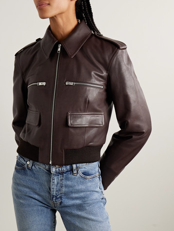 FRAME The Aviator leather jacket
