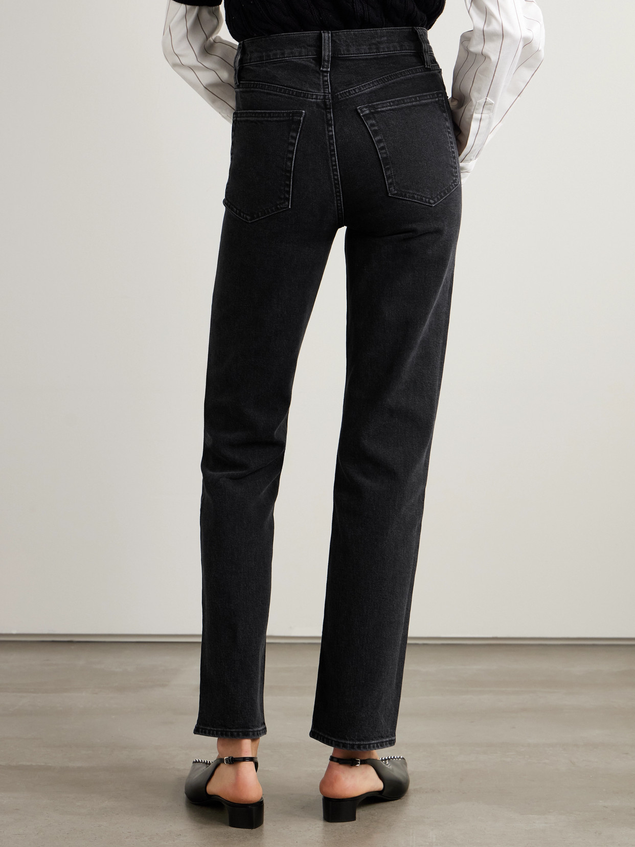 The Ruler High-Rise Slim-Leg Jeans