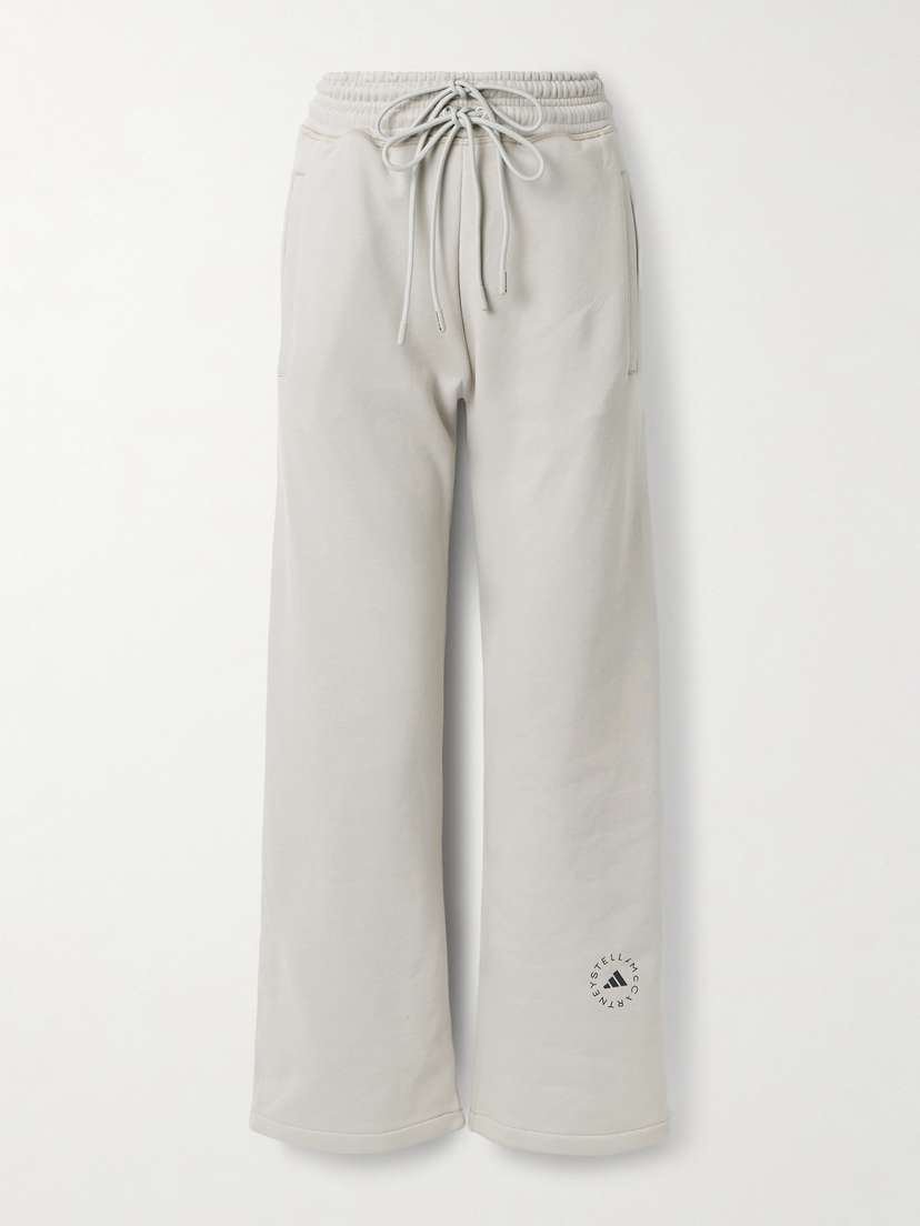 adidas by Stella McCartney Organic Cotton-jersey Track Pants