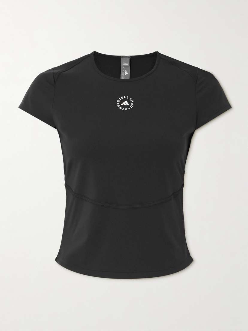 adidas by Stella McCartney Printed Stretch Recycled-jersey Top