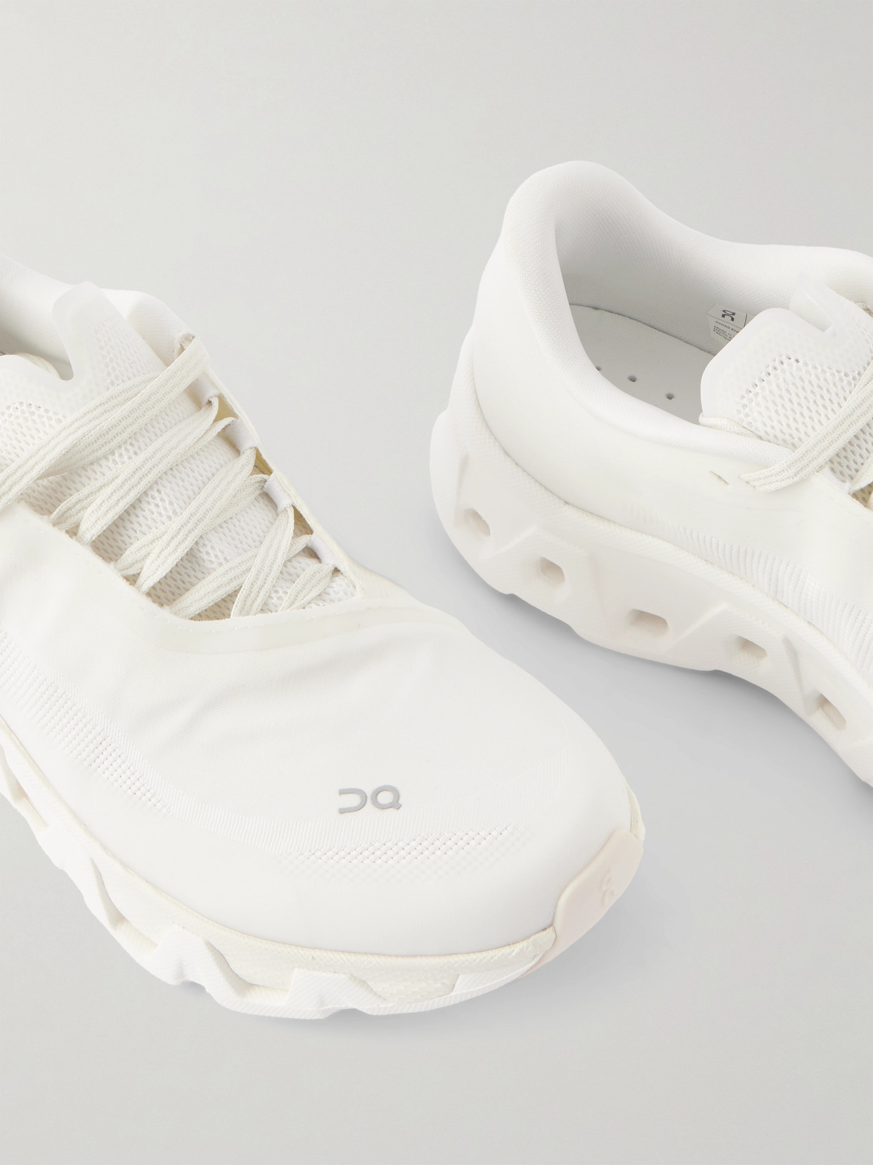 On + Post Archive Facti Cloudmster Hyper Rubber-trimmed Mesh Sneakers In White