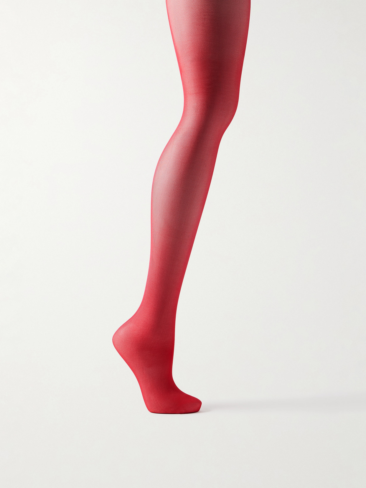 Wolford Satin Touch 20 Denier Tights In Red