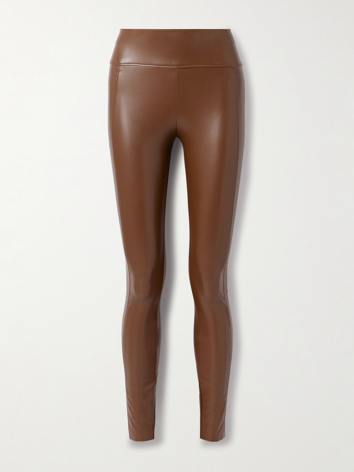 Wolford Edie Vegan Leggings In Brown