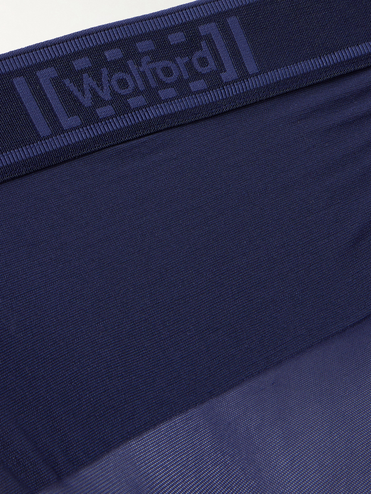 Wolford Neon 40 Denier Tights In Blue