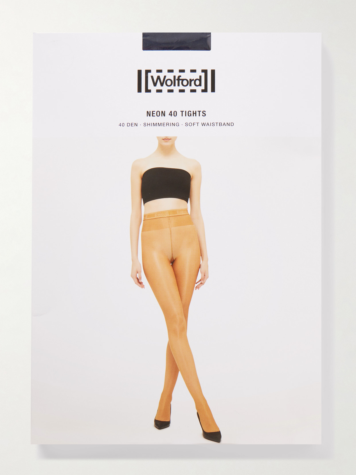 Wolford Neon 40 Denier Tights In Blue