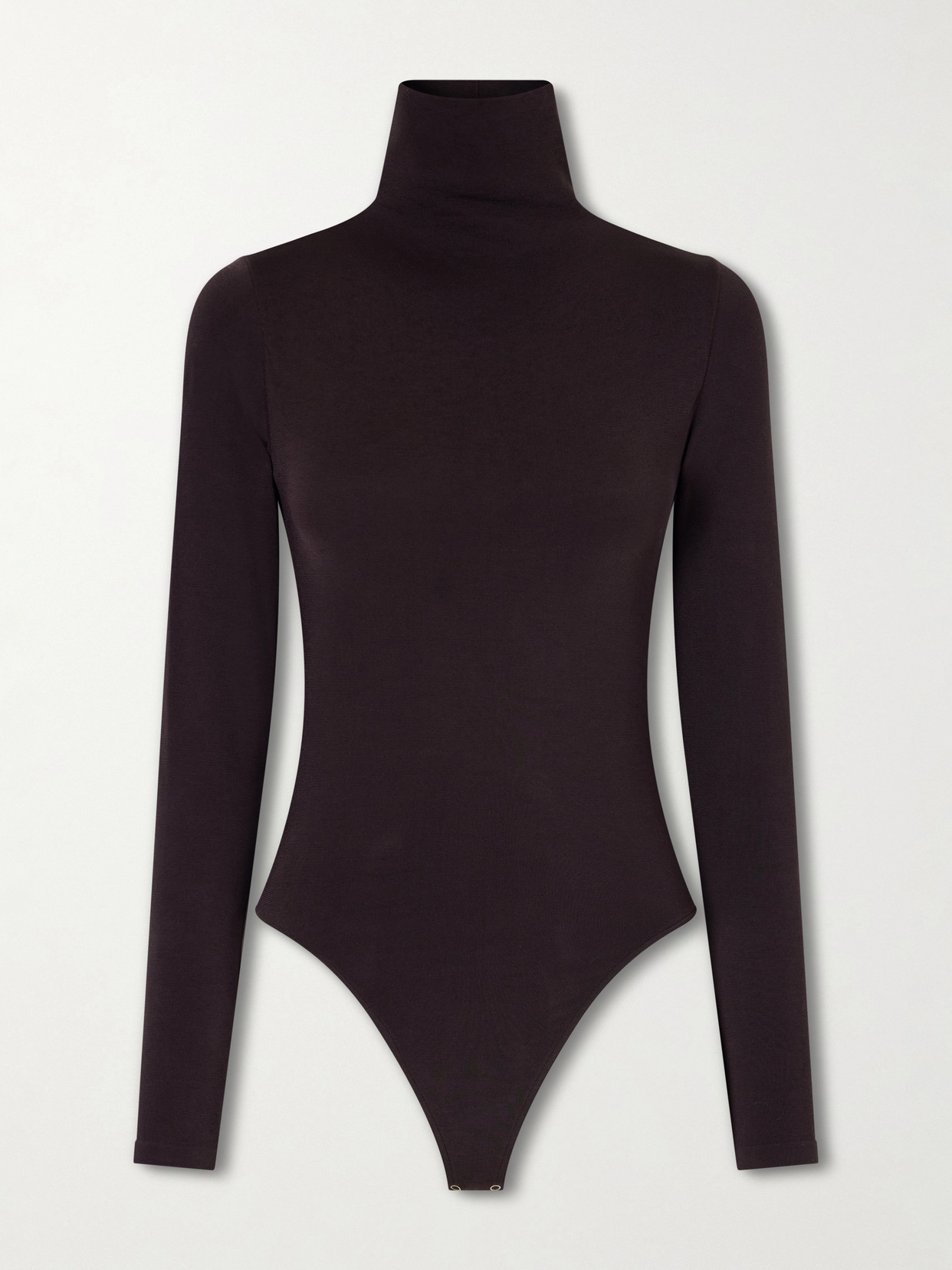 Wolford Colorado Thong Bodysuit In Brown