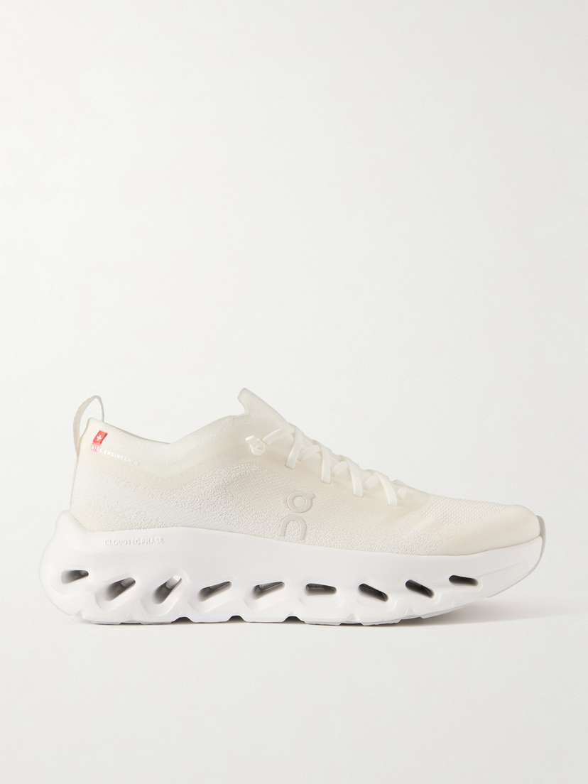 ON + Zendaya Cloudtilt Moon Stretch Recycled-knit Sneakers