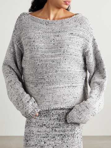 Proenza Schouler White Label Maddox oversized cotton-blend sweater