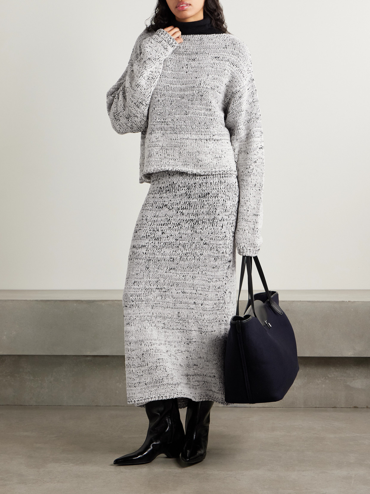 White Label - Maddox Oversized Cotton-Blend Sweater
