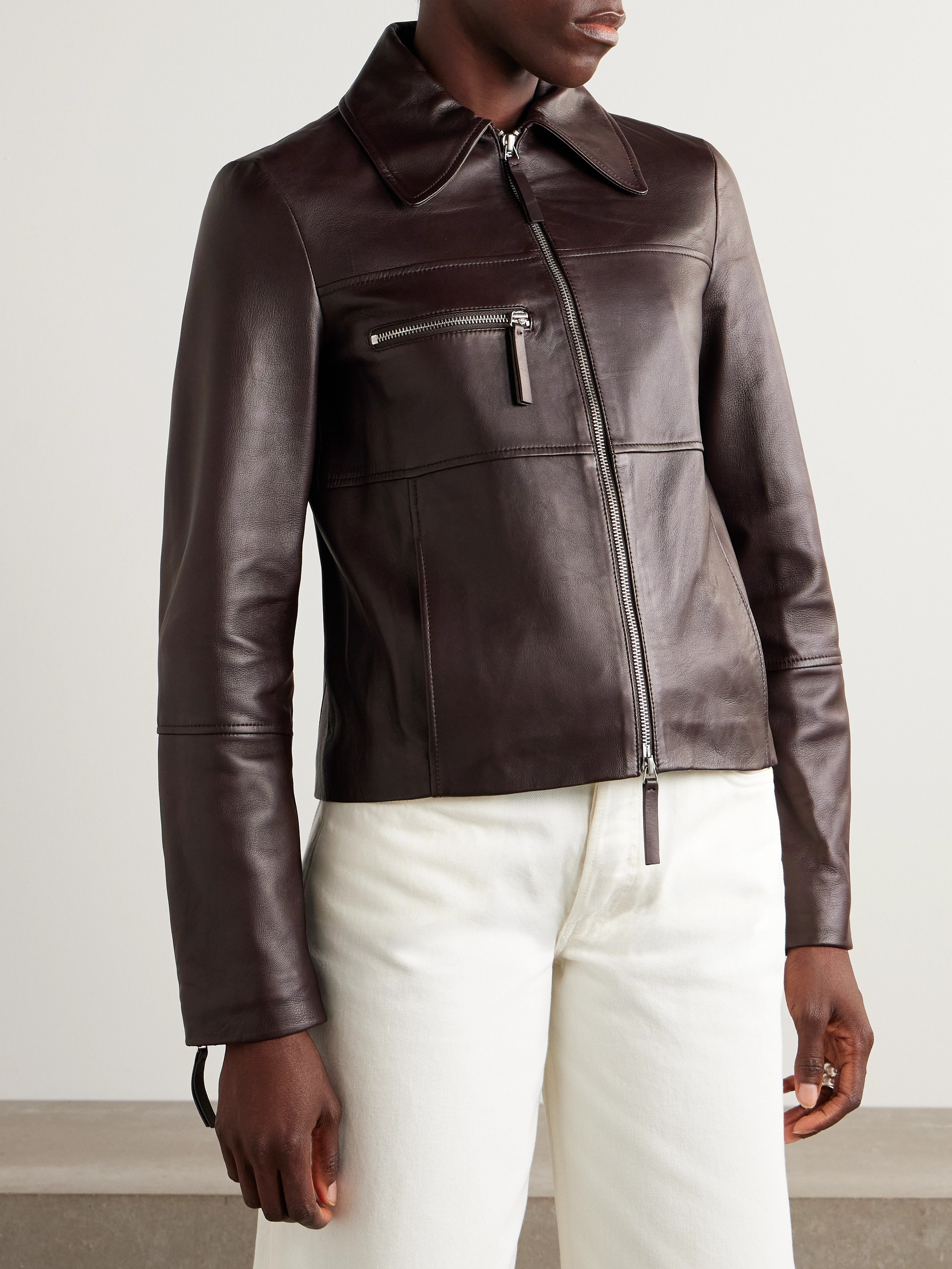 Proenza Schouler White Label - Annabel leather jacket | Plush