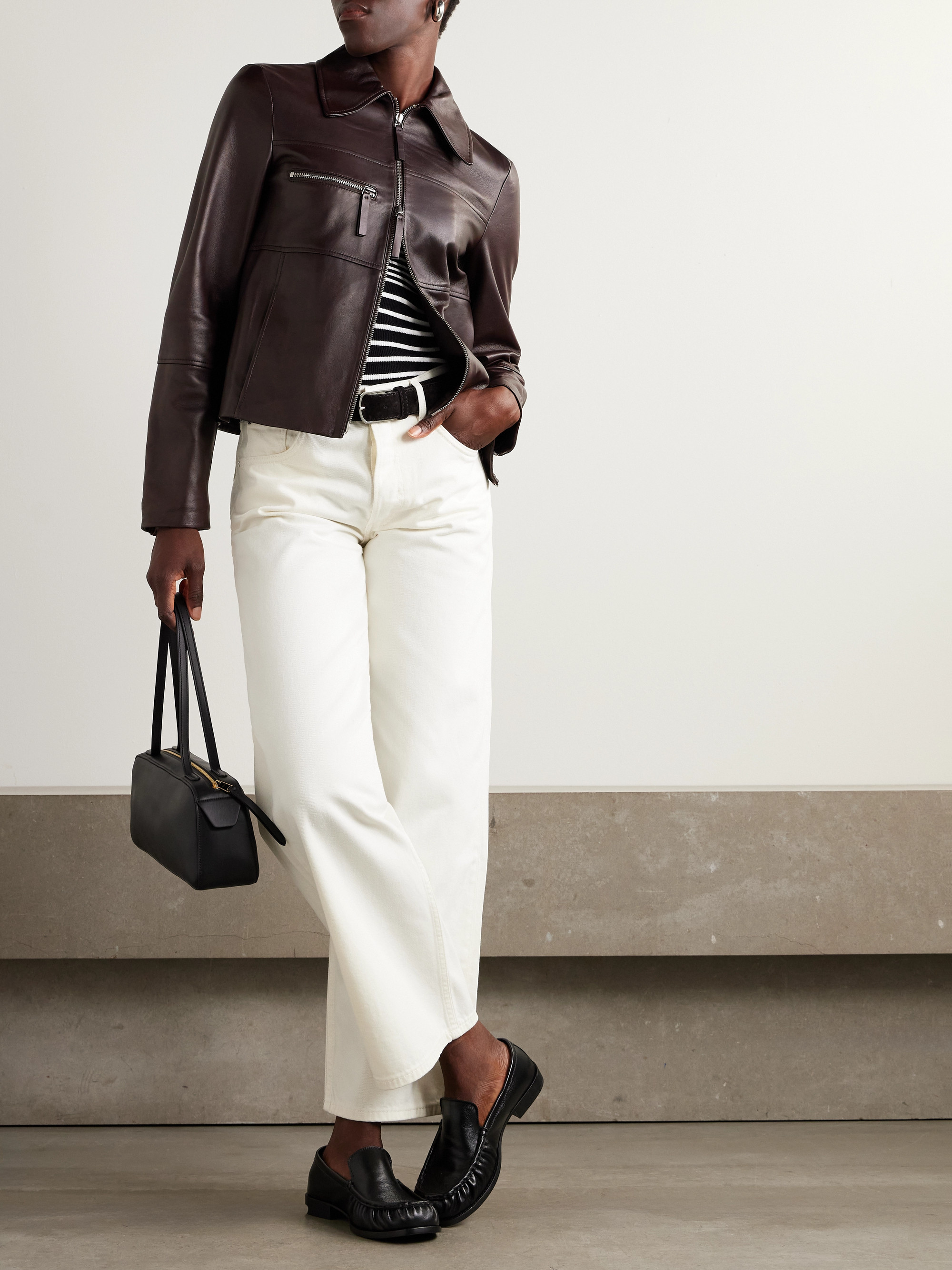Proenza Schouler White Label - Annabel leather jacket | Plush