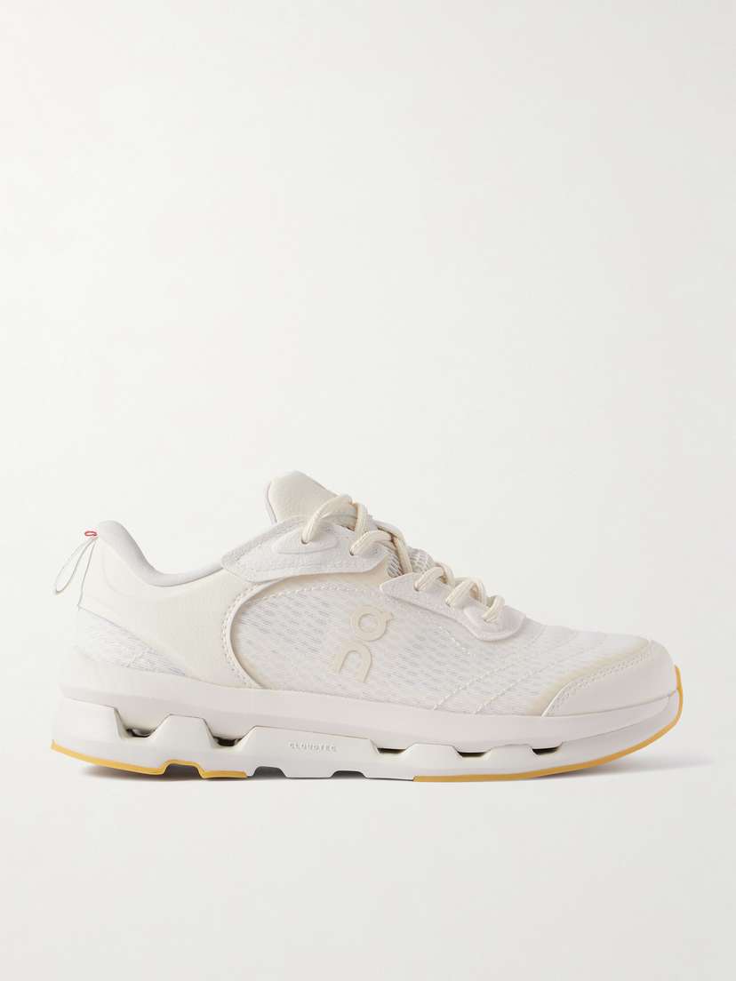 ON + Zendaya Cloudzone Moon Rubber-trimmed Mesh Sneakers