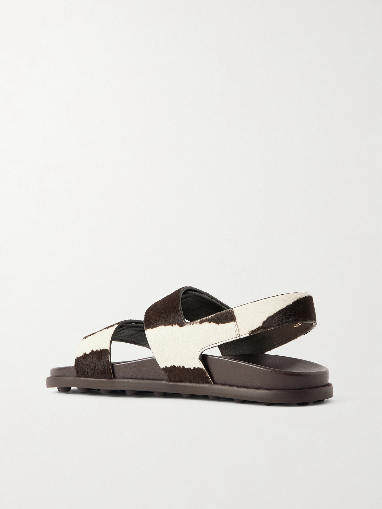 Zebra-Print Pony Slingback