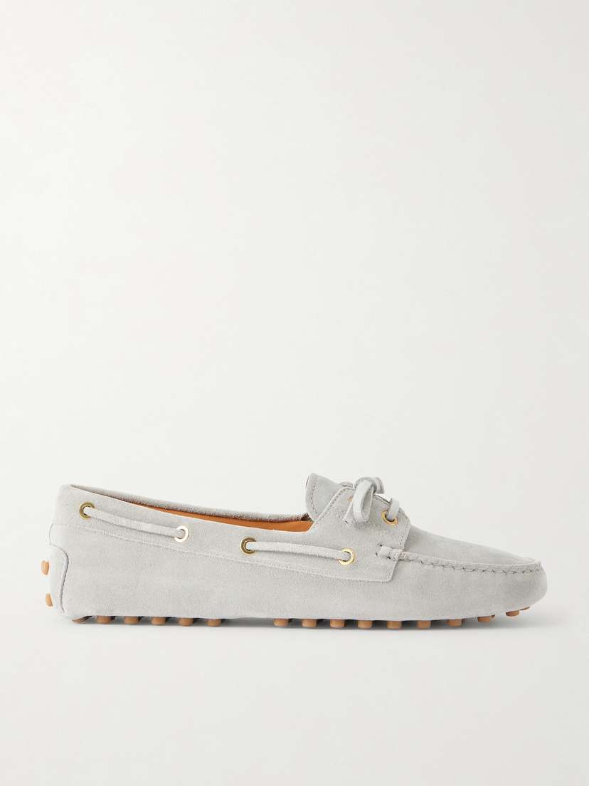 Tod's Gommino Suede Boat Shoes