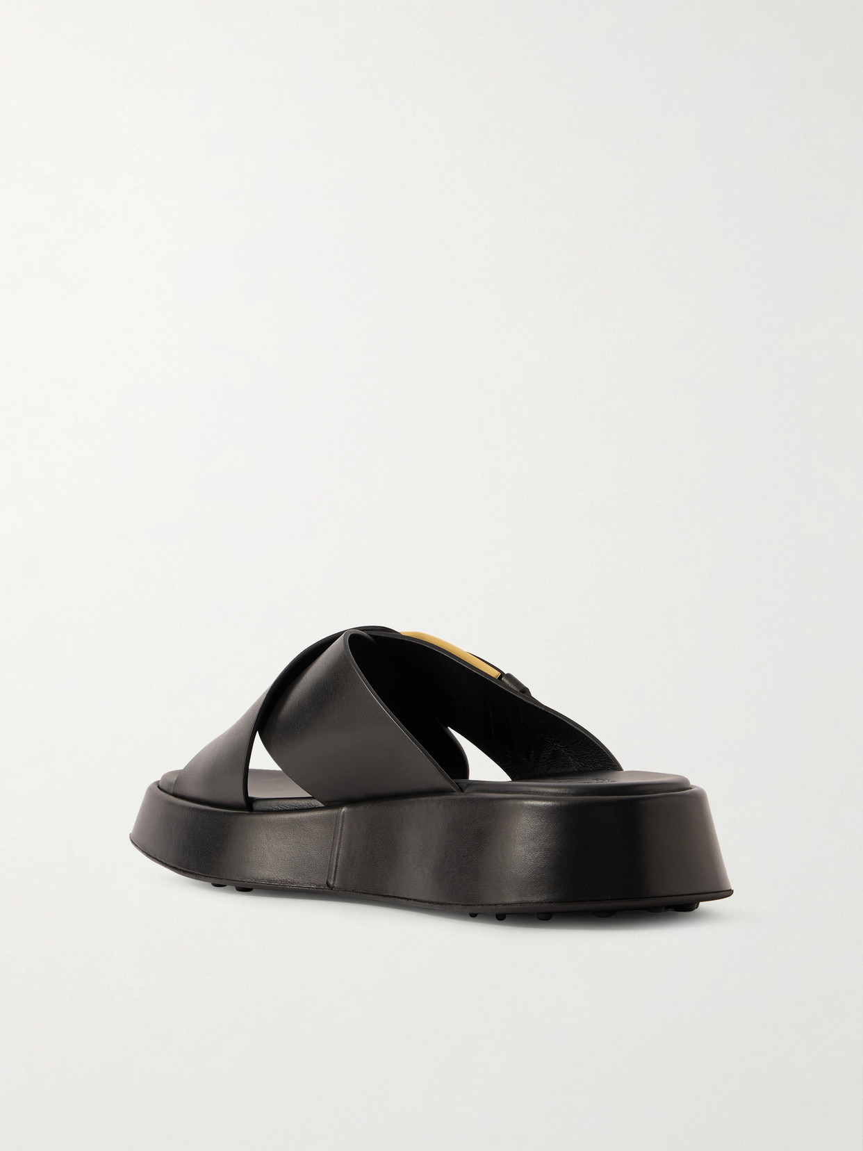 Buckled Leather Sandals