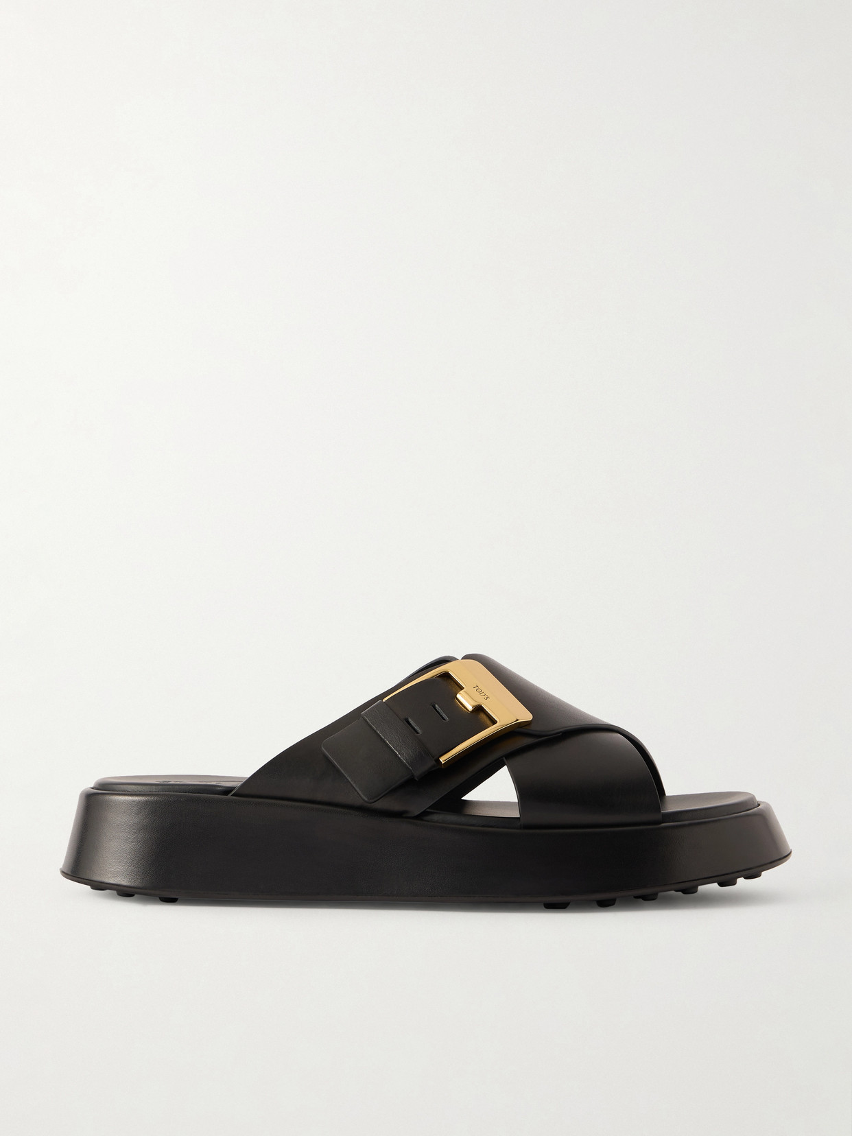 Buckled Leather Sandals