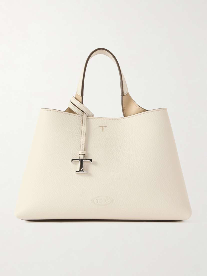 Tod's Small Textured-leather Tote