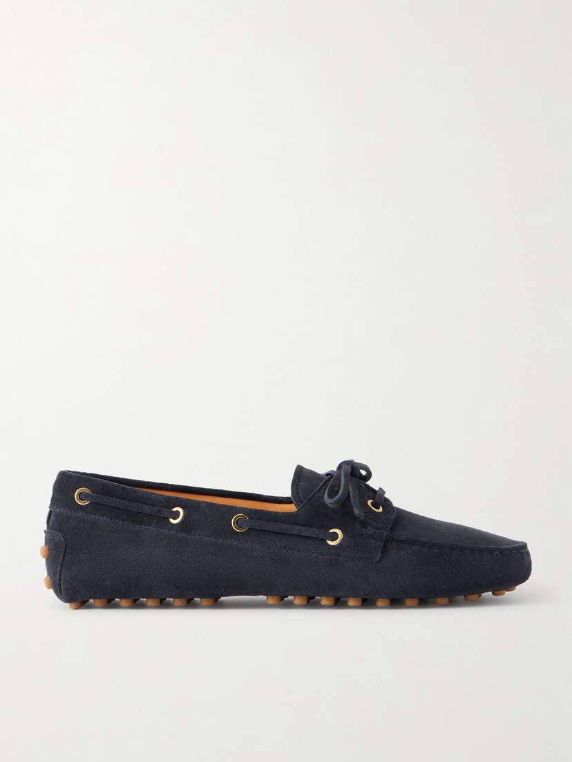 Tod's Gommino Suede Boat Shoes