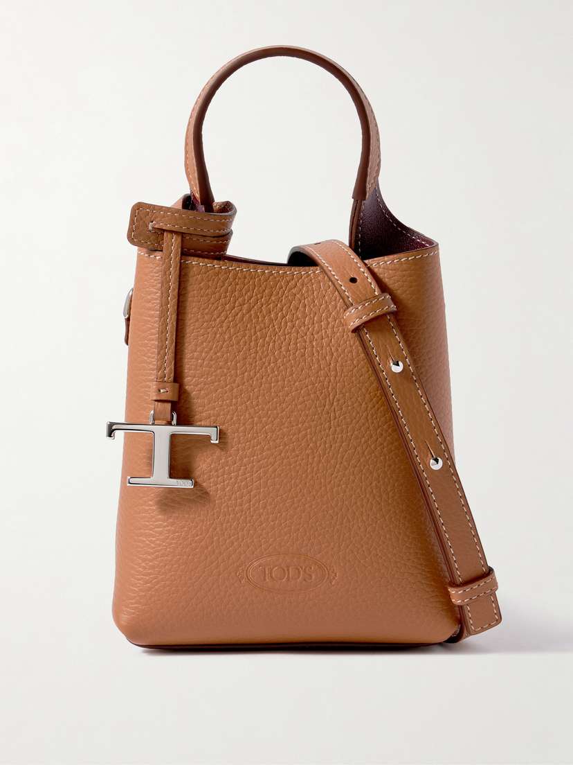 Tod's Micro Textured-leather Shoulder Bag