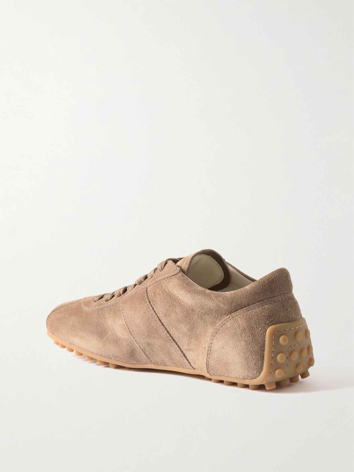 Tod's Women Brown Suede Sneakers, 3.5 Luxury Sneakers For Women Darveys
