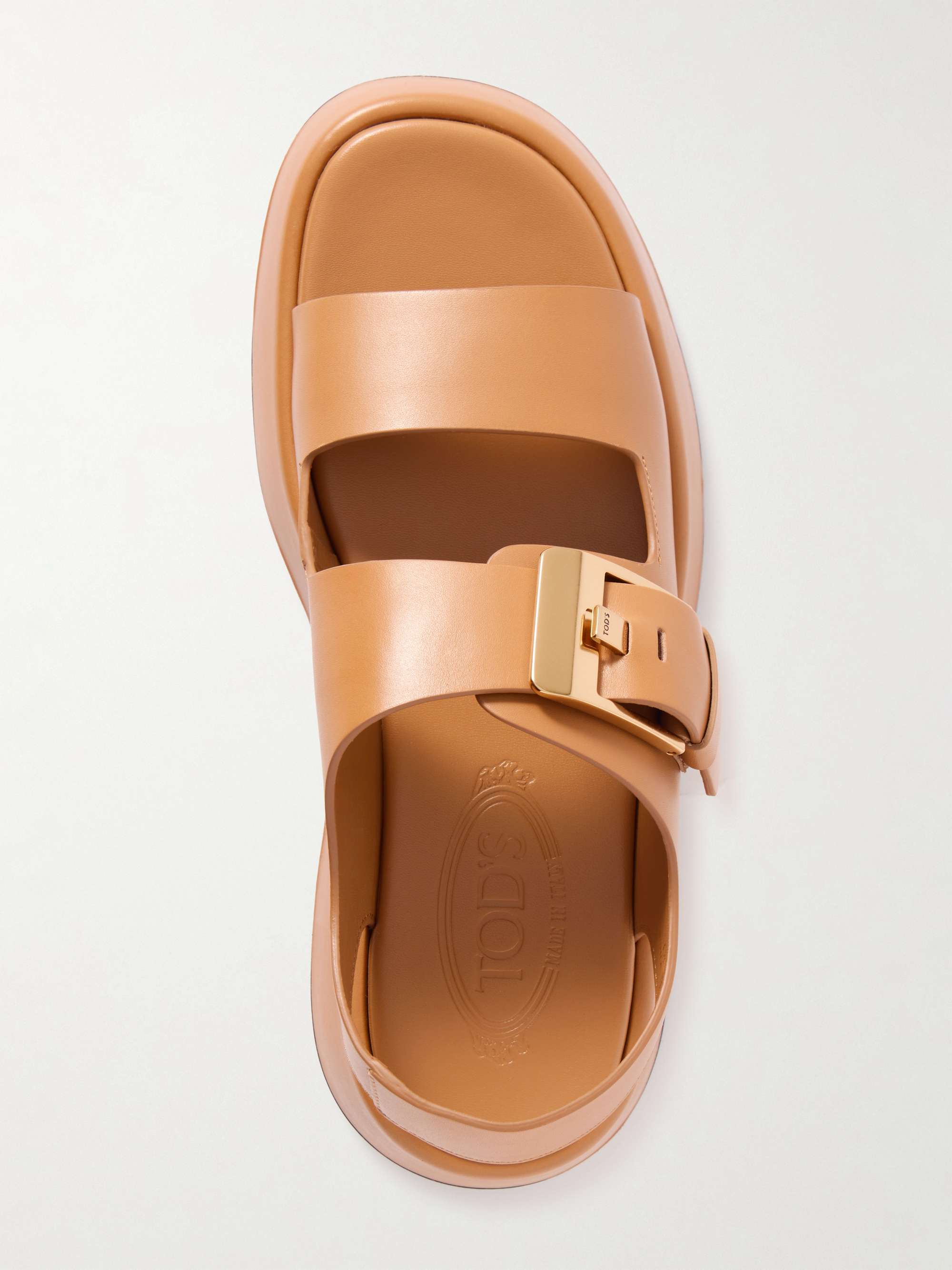 TOD'S Leather sandals | NET-A-PORTER