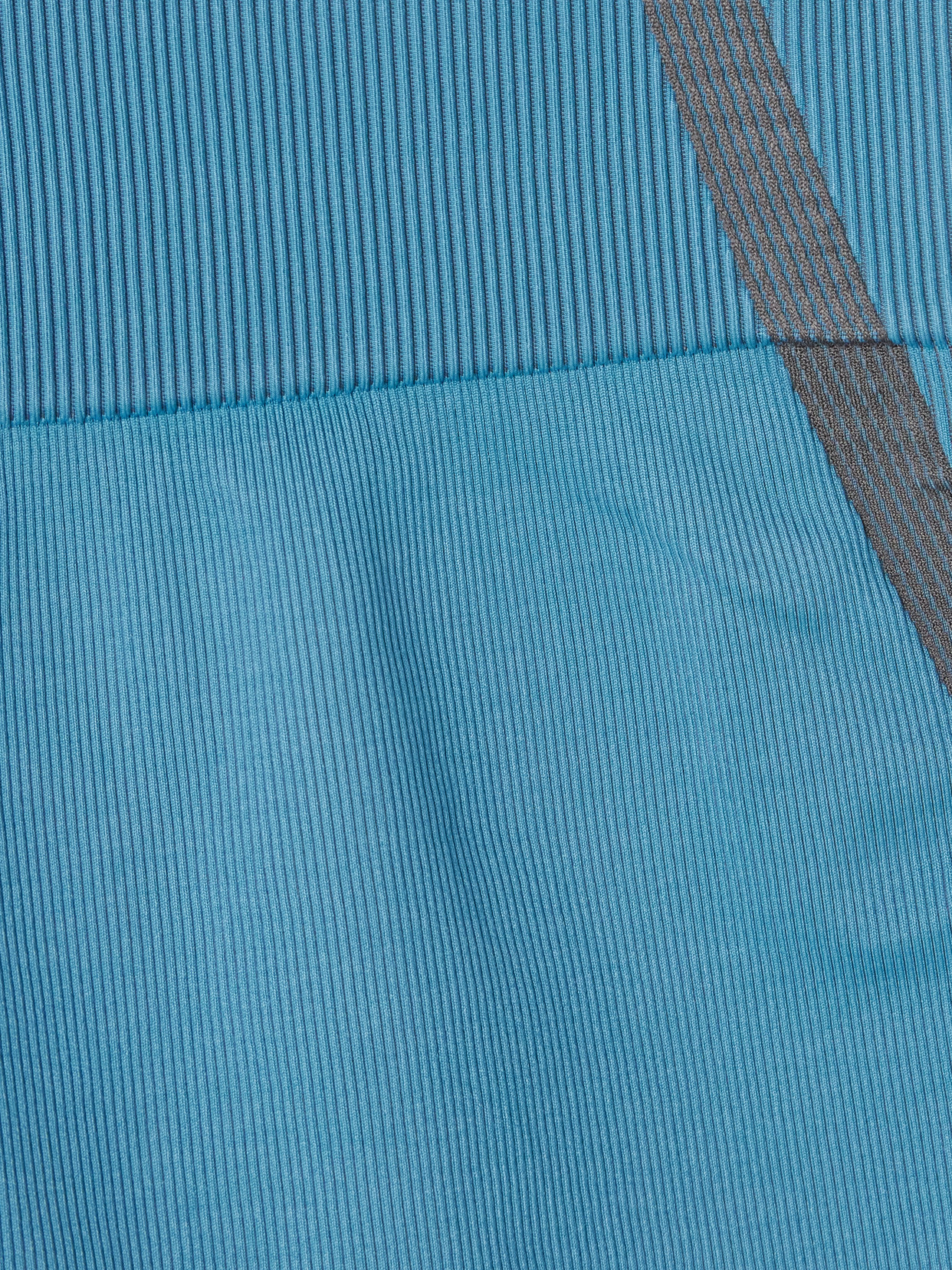 On Studio Ribbed Stretch Shorts In Blue