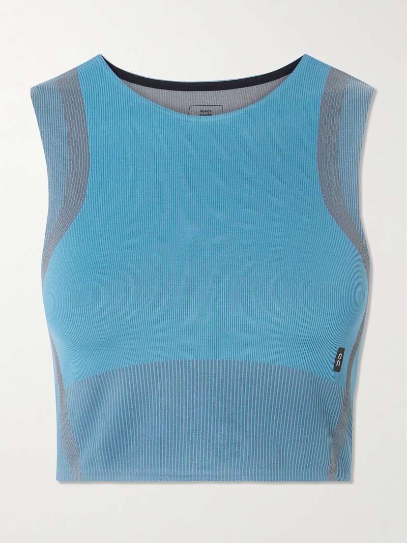 ON Studio Cropped Ribbed Stretch Tank