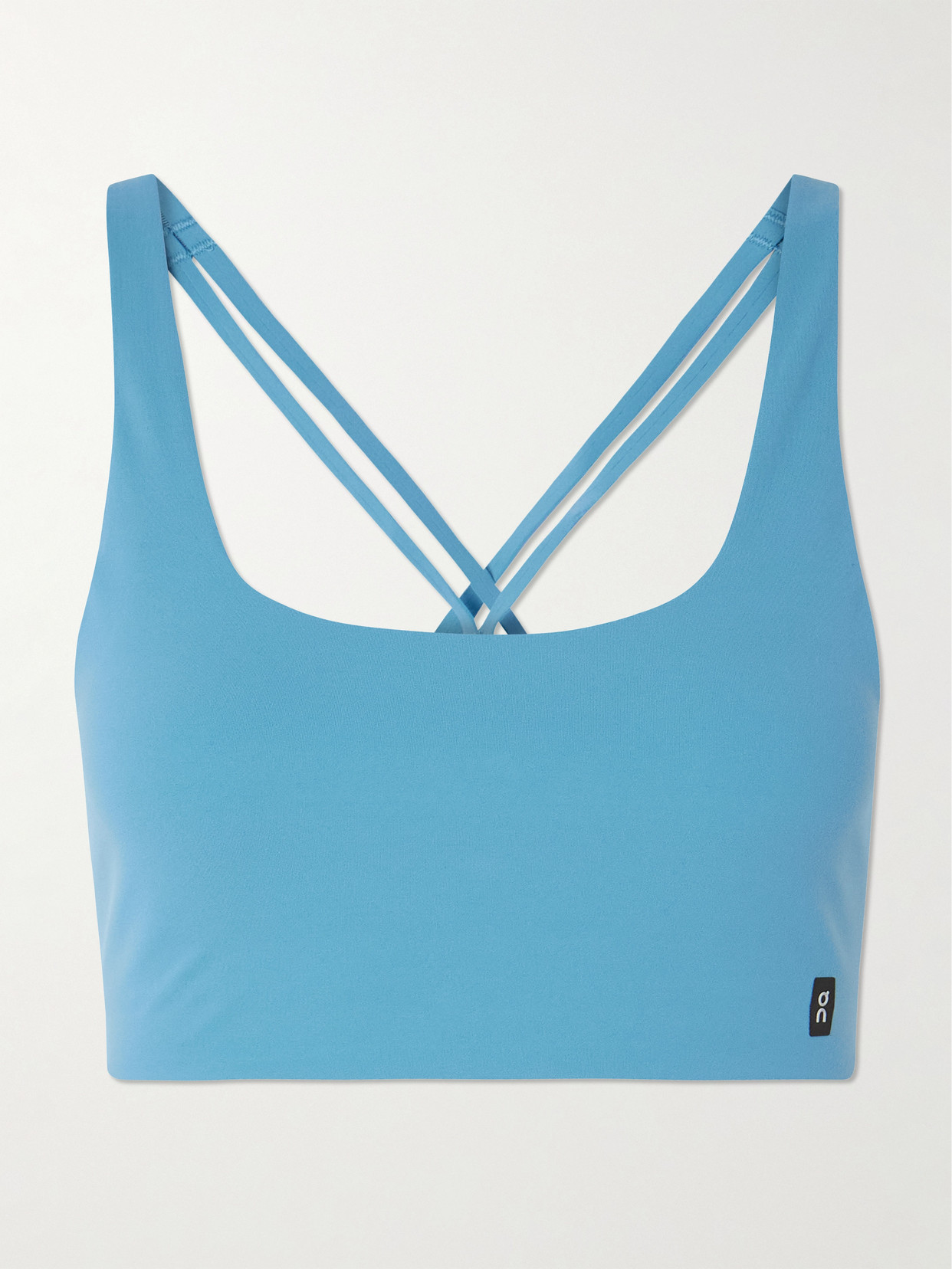 On Studio Recycled Sports Bra In Blue