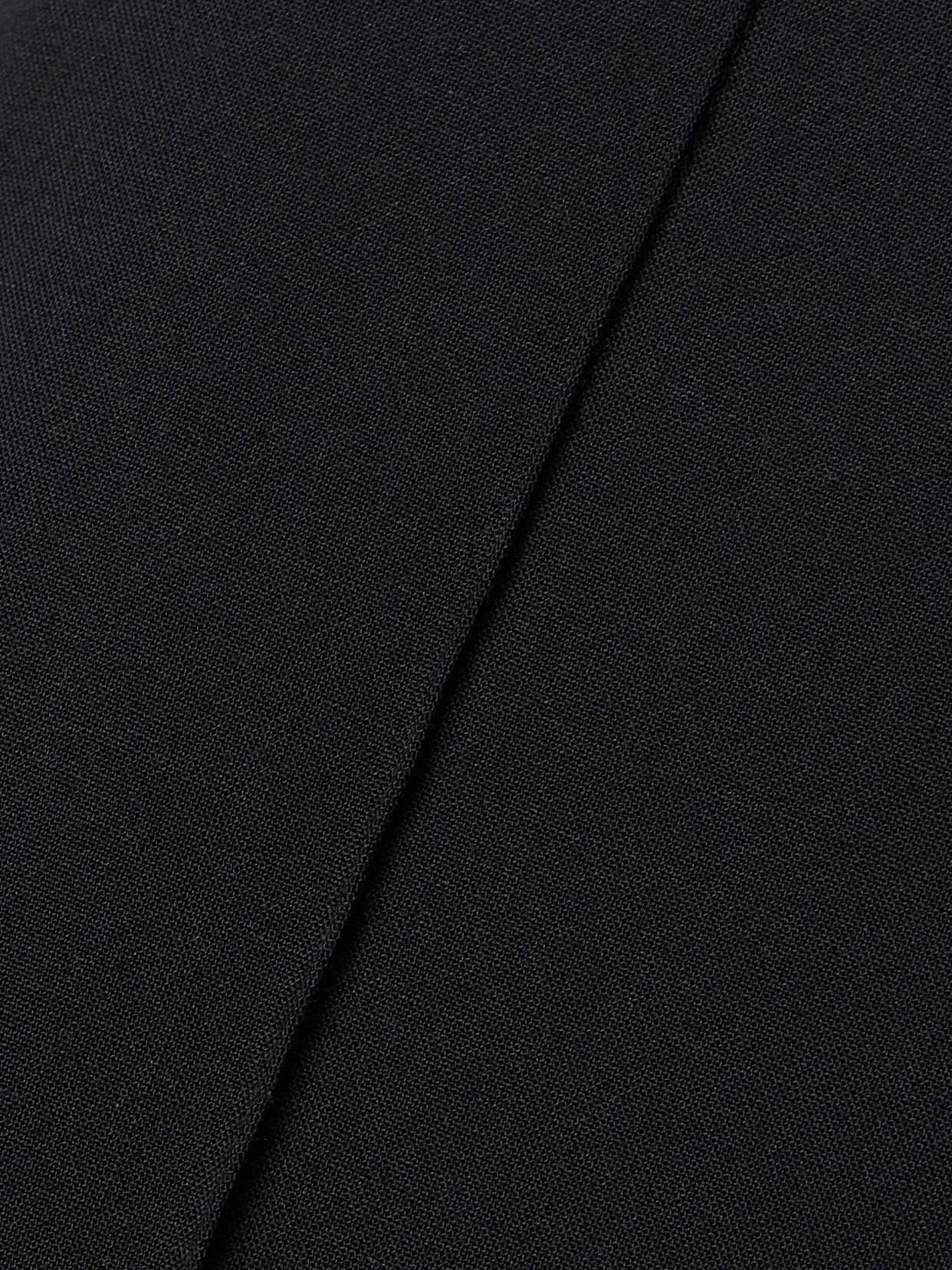 Frame The Slim Flare Woven Pants In Black