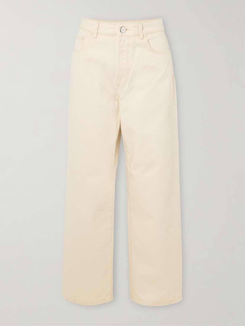 RÓHE High-rise Wide-leg Jeans