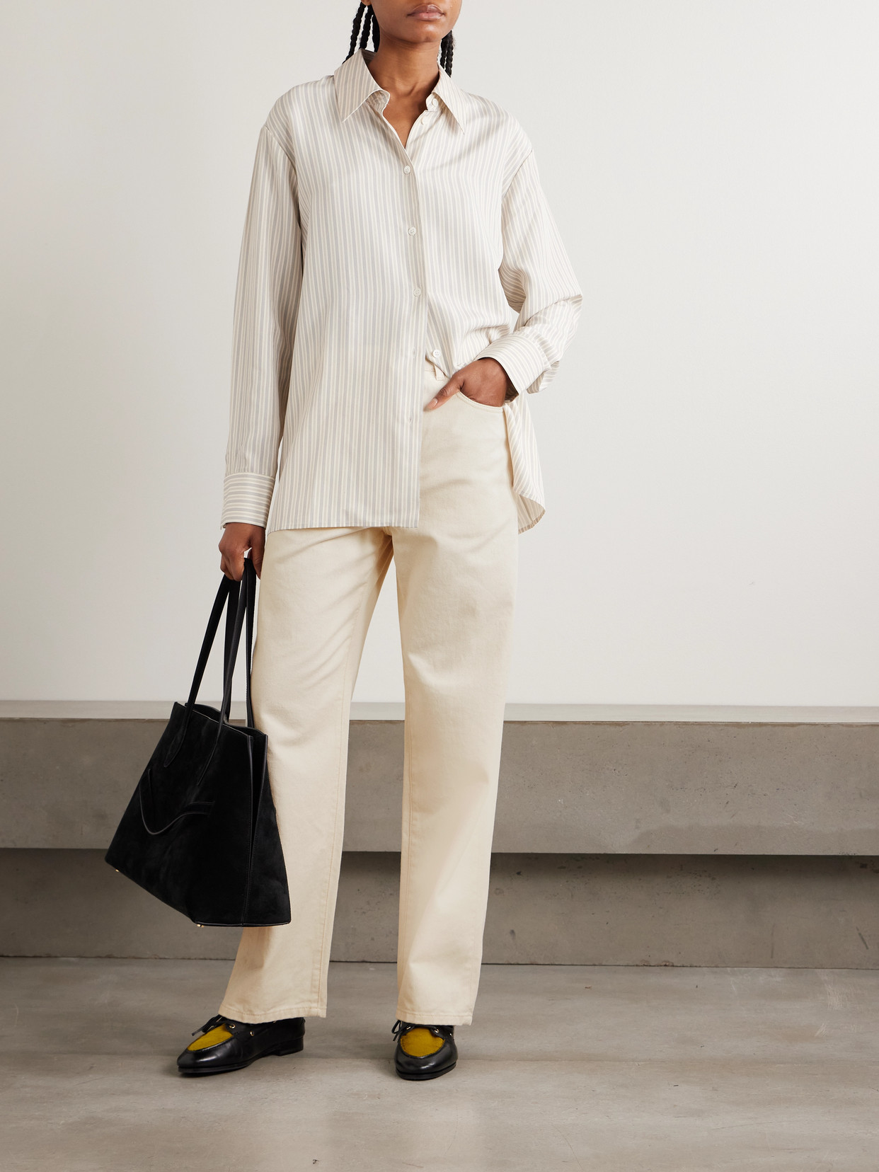 Róhe - High-Rise Wide- Leg