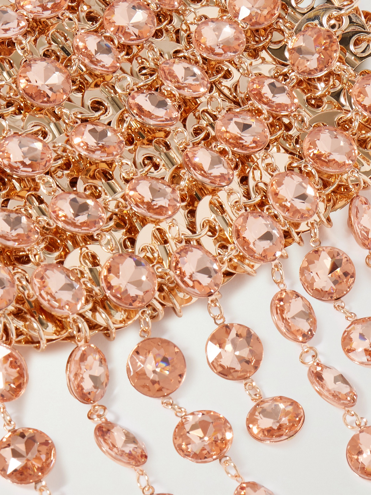 Rabanne 1969 Nano Crystal-embellished Chainmail Shoulder Bag In Pink