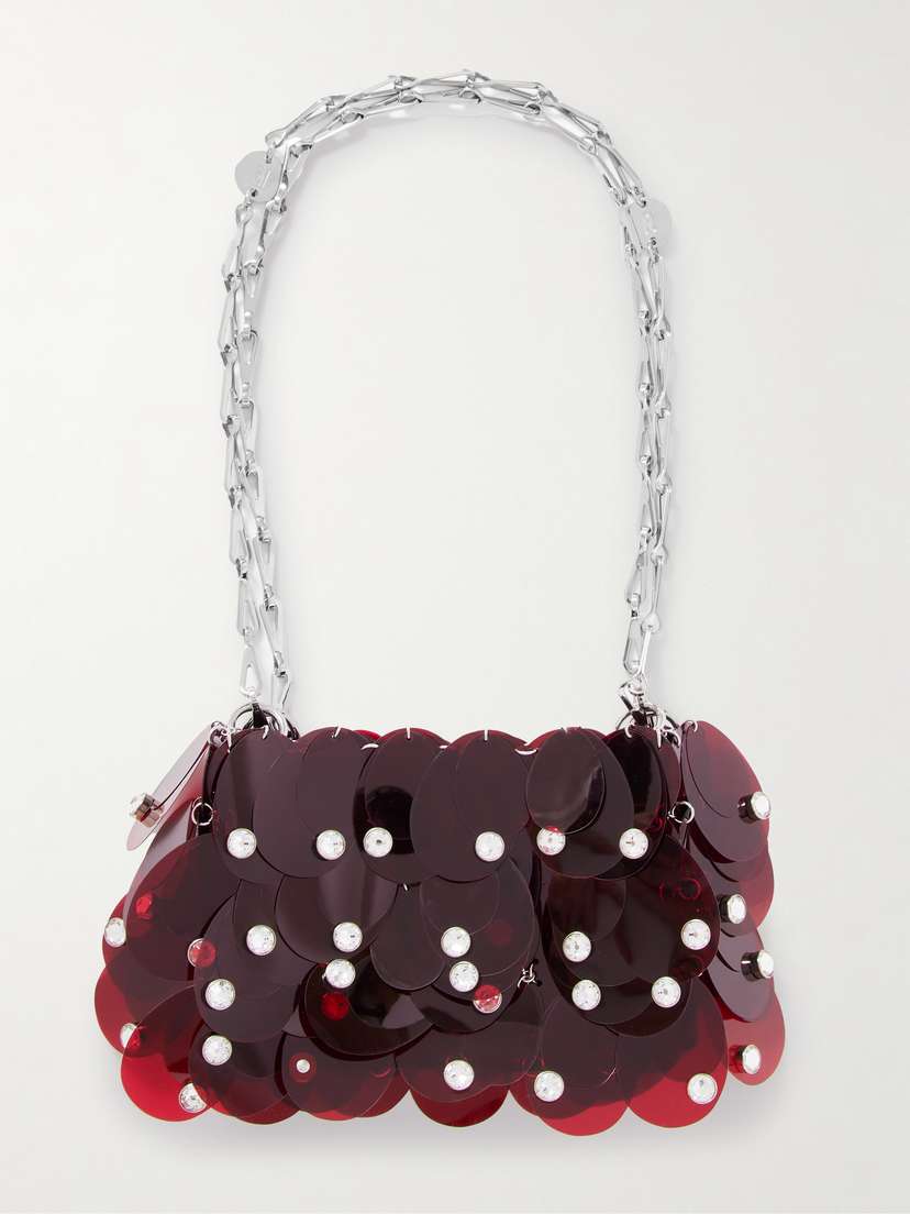Rabanne Embellished Chainmail Shoulder Bag