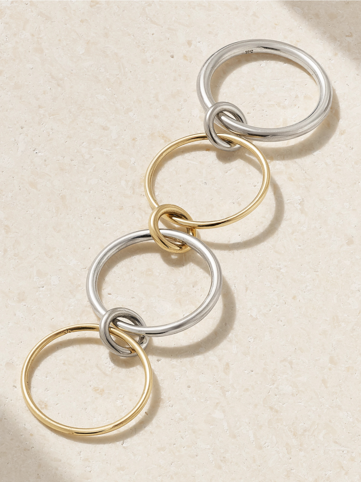 Spinelli Kilcollin Pisces 18-karat Gold And Sterling Silver Ring In Silver