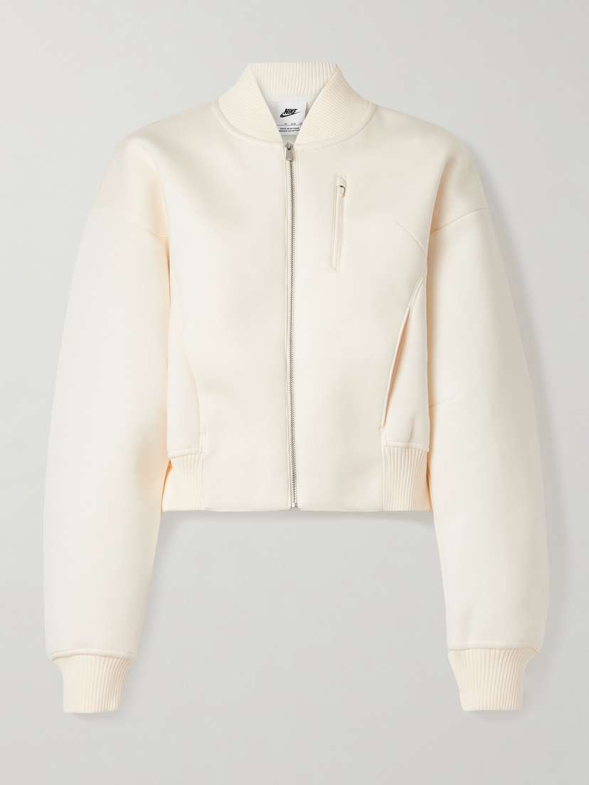 Nike Destroyer Modal-blend Jersey Bomber Jacket