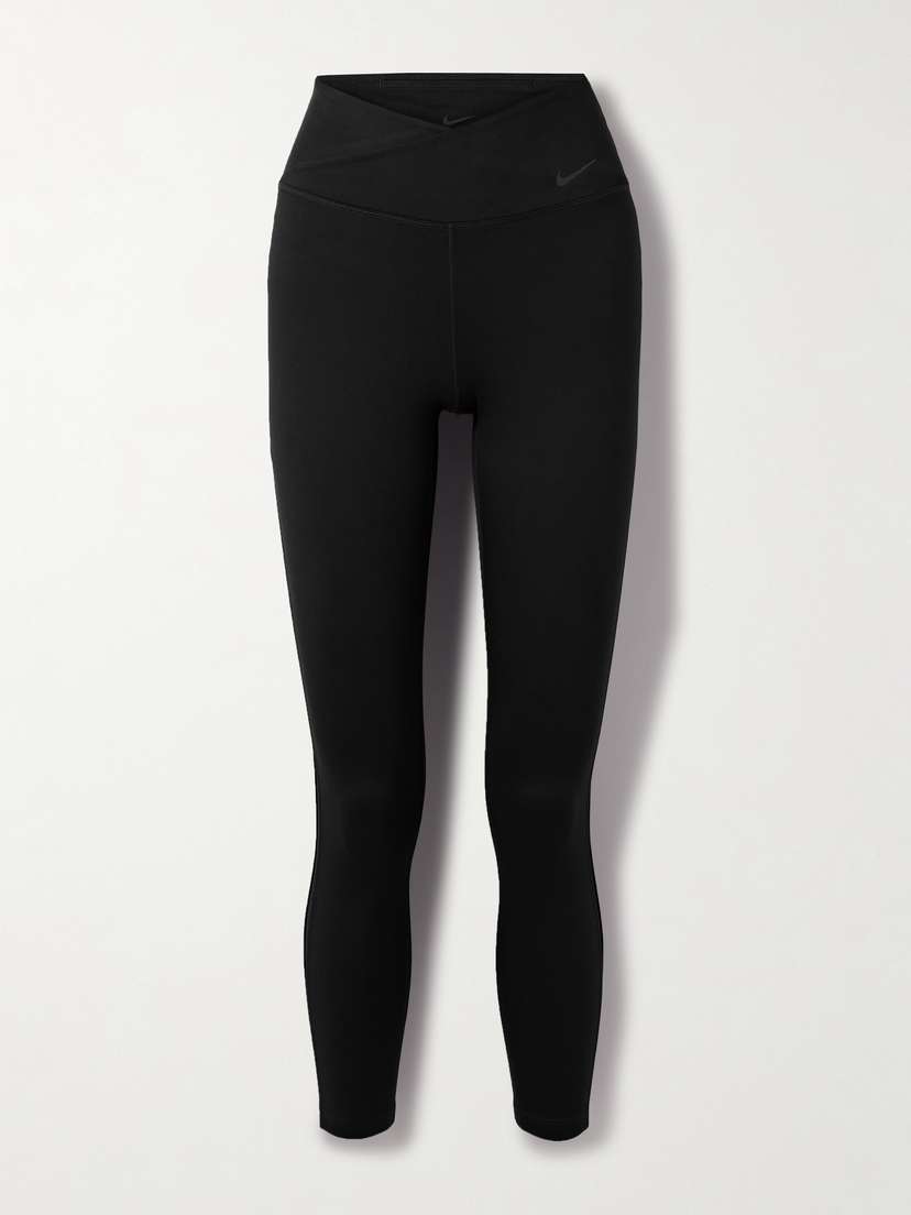 Nike One Mesh-trimmed Dri-fit Leggings