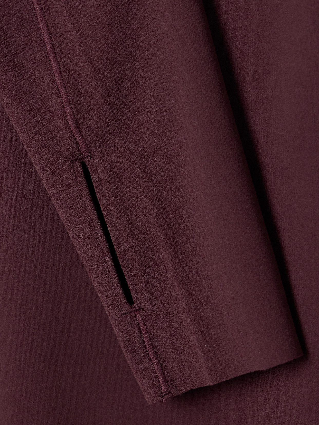 Nike Zenvy Dri-fit Infinasoft Top In Burgundy